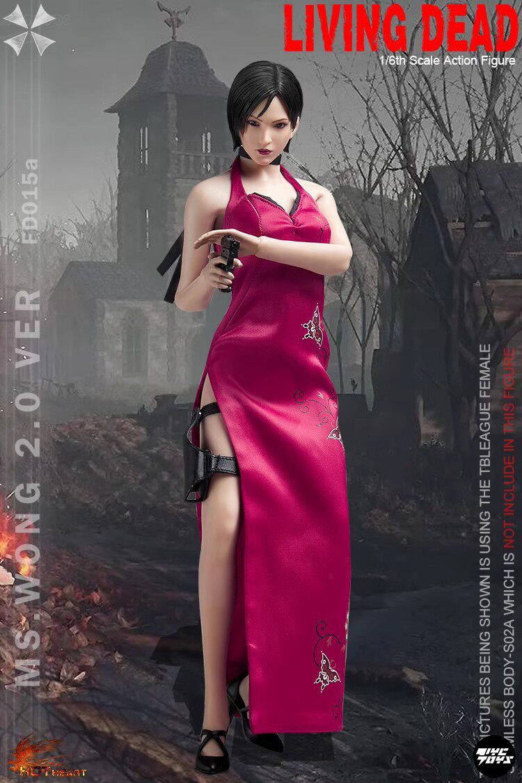 HOT HEART 1/6 Scale Zombie Slayer Female Spy: Ms. Wong 2.0