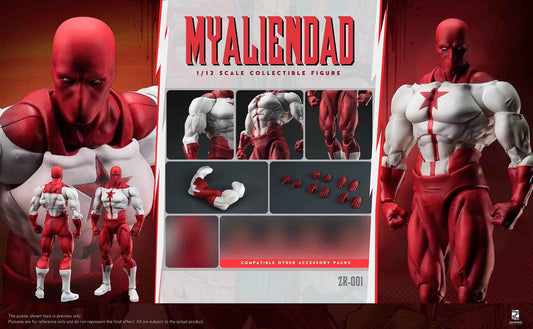 ZOOMRIG ZR-001 My Alien Dad Almighty Man 1/12 Doll