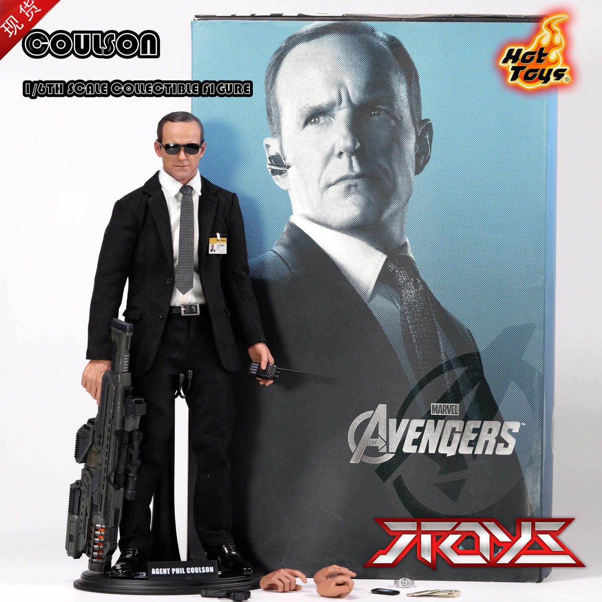 HT 1/6 MMS189 Avengers SHIELD Agent Phil Coulson action figure