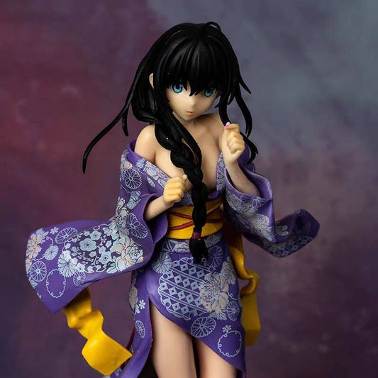 There is indeed something wrong with My Youth Love Story Yukinoshita Yukino Yukata Figure Anime GK Figure