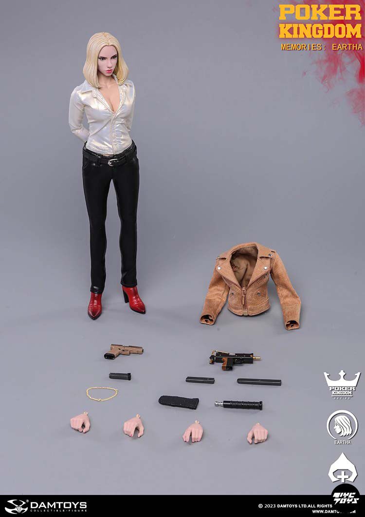 DAMTOYS Poker Kingdom: Reminiscence Chapter — EARTHA 1/6 Scale Action Figure