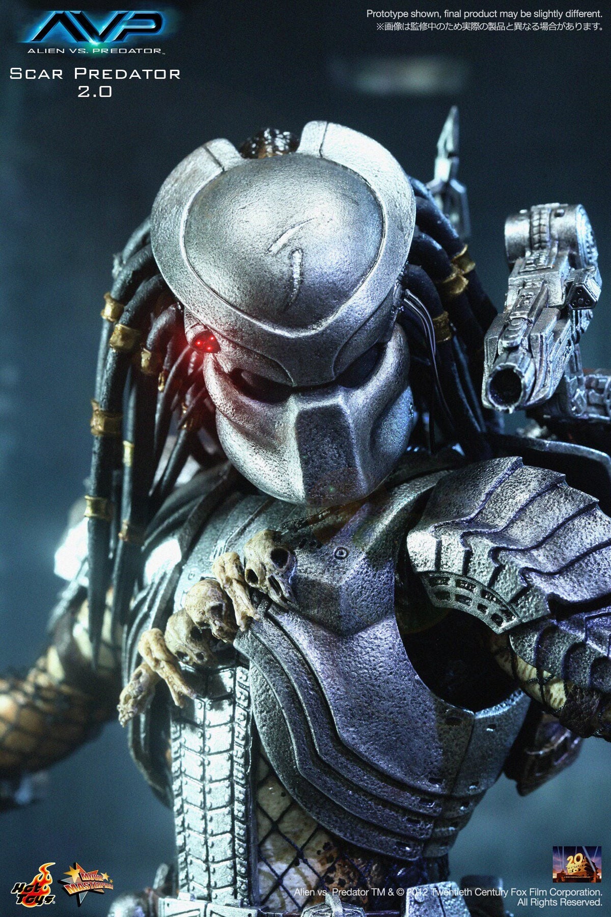 HotToys HT MMS190 Aliens vs. Predator AVP Scar Predator 2.0 Action Figure