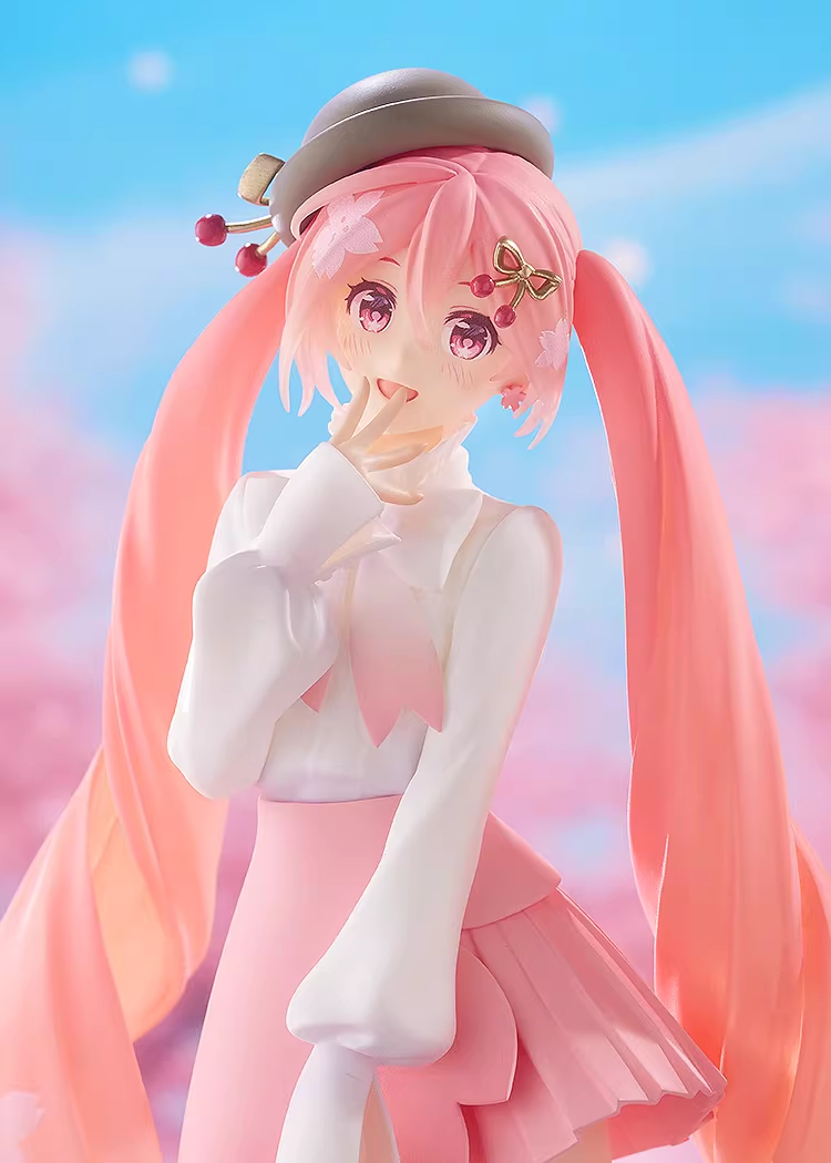GSC POP UP PARADE Hatsune Miku: Sakura Miku (Flower Viewing Outfit) Figure — Standard Edition