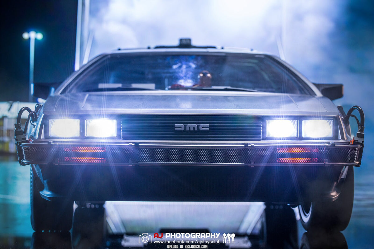 HOT TOYS HT Back to the Future 2 Time Car Time Car Martin MMS636 1/6 movable  action figures