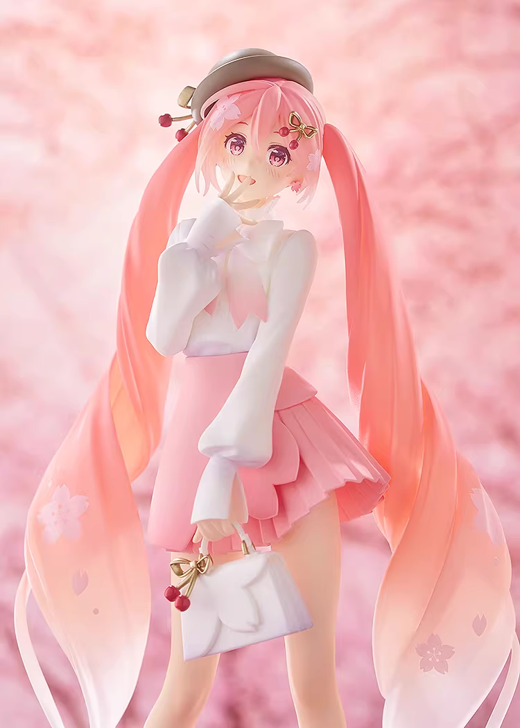 GSC POP UP PARADE Hatsune Miku: Sakura Miku (Flower Viewing Outfit) Figure — Standard Edition