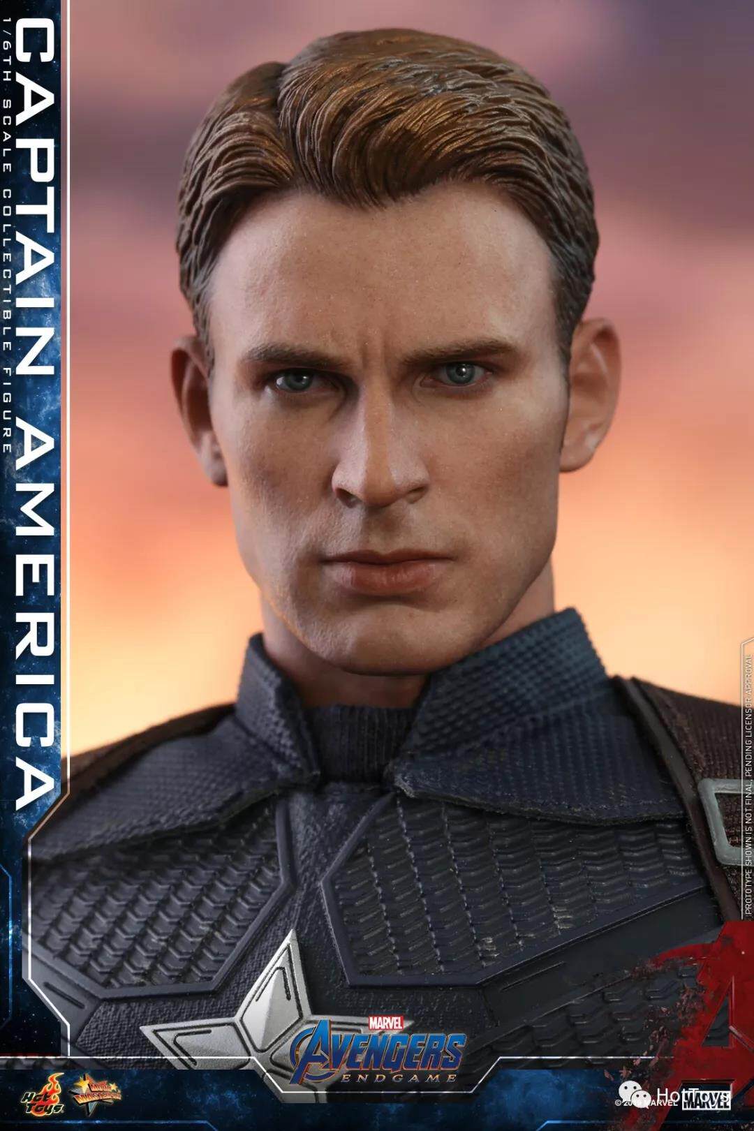 Hottoys1/6HT Avengers 4 Endgame Captain America A4 Captain America 7.0MMS536  action figures