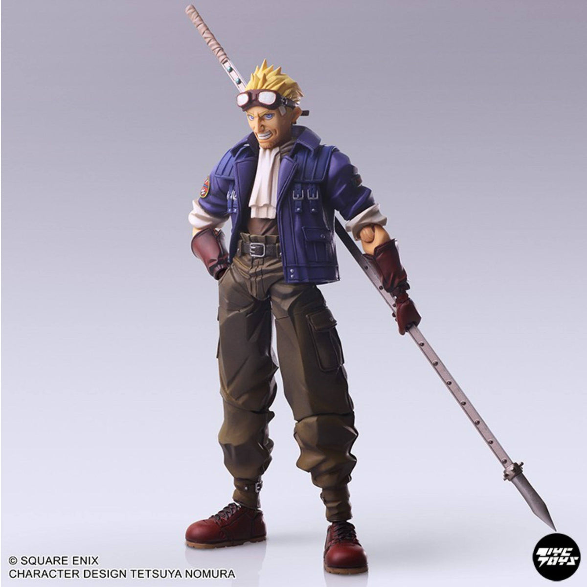 SE Final Fantasy VII BRING ARTS: Cid Highwind Action Figure