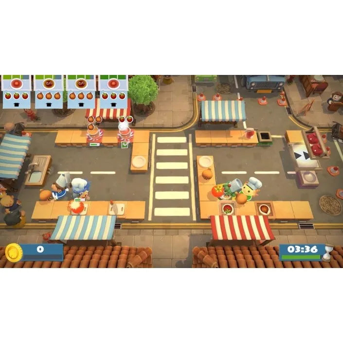 Overcooked game: all you can eat for nintendo switch pal eu - new original sealed