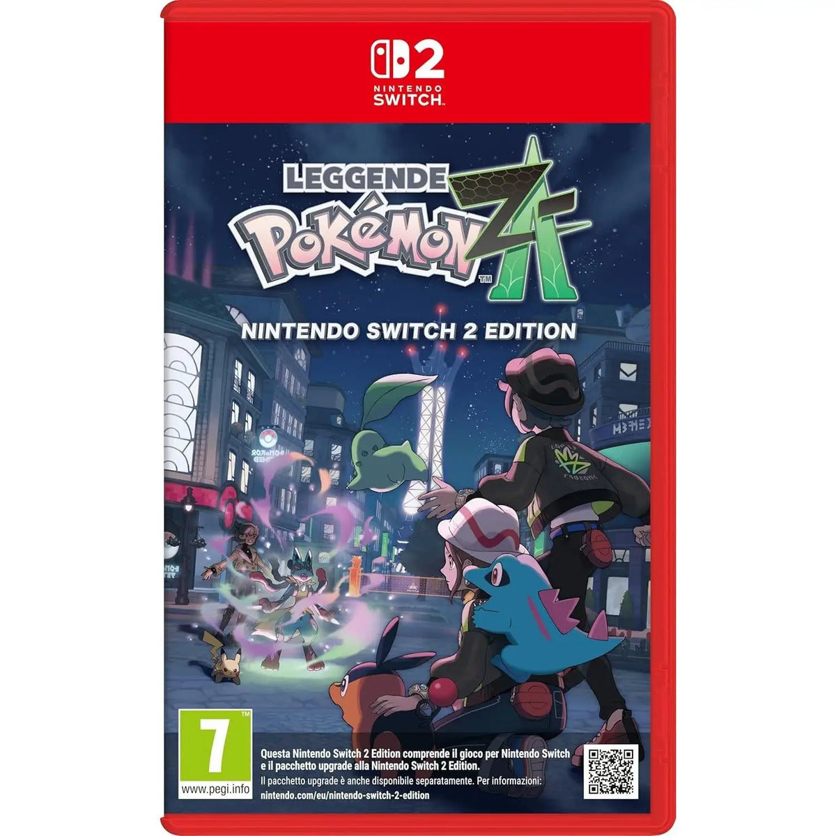 Pokemon Legends Z-A Physical Game for Nintendo Switch 2, Sealed, Adventure Type, from Nintendo, New Video Game.