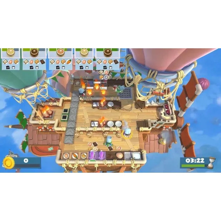 Overcooked game: all you can eat for nintendo switch pal eu - new original sealed