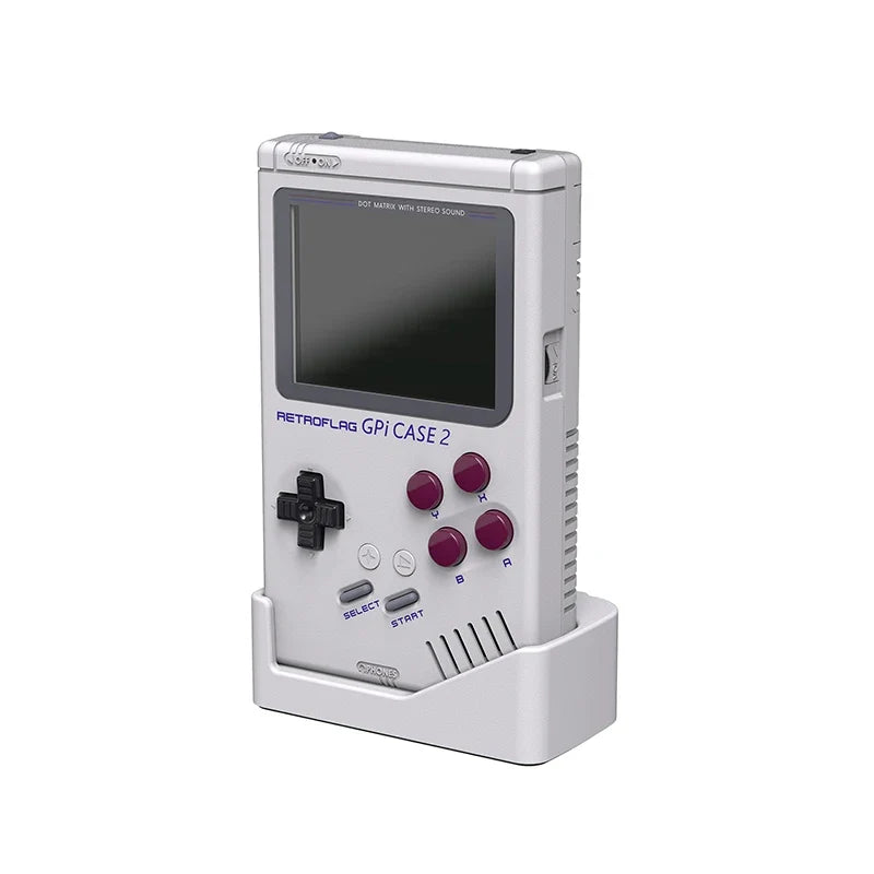 Retroflag GPi Case 2 with Rechargable Battery 3" inch LCD Screen Compatible with Raspberry Pi Compute Module 4