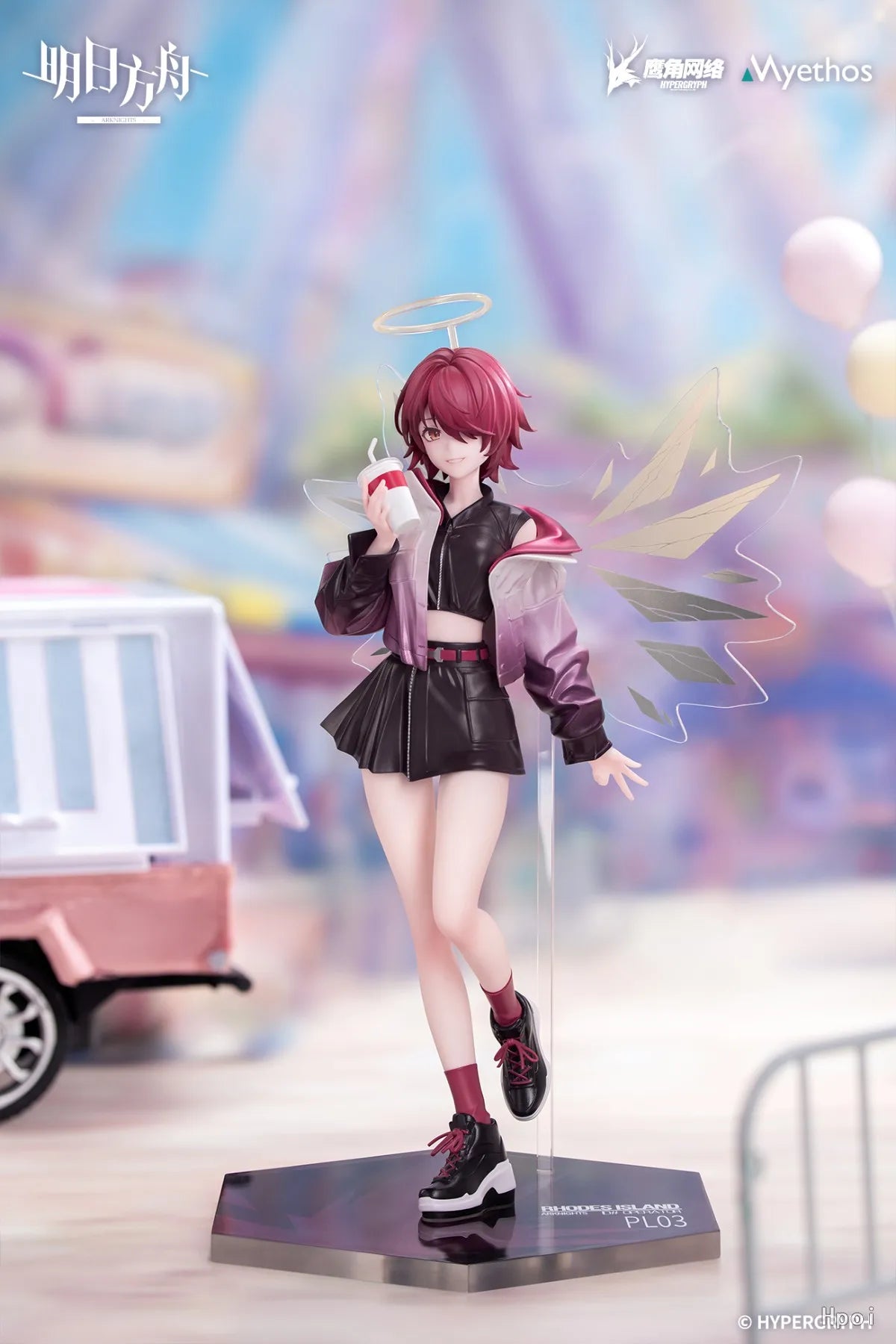 Myethos Gift+ Arknights Exusiai Rhythm Journey 1/8 Scale Anime Figure Collection