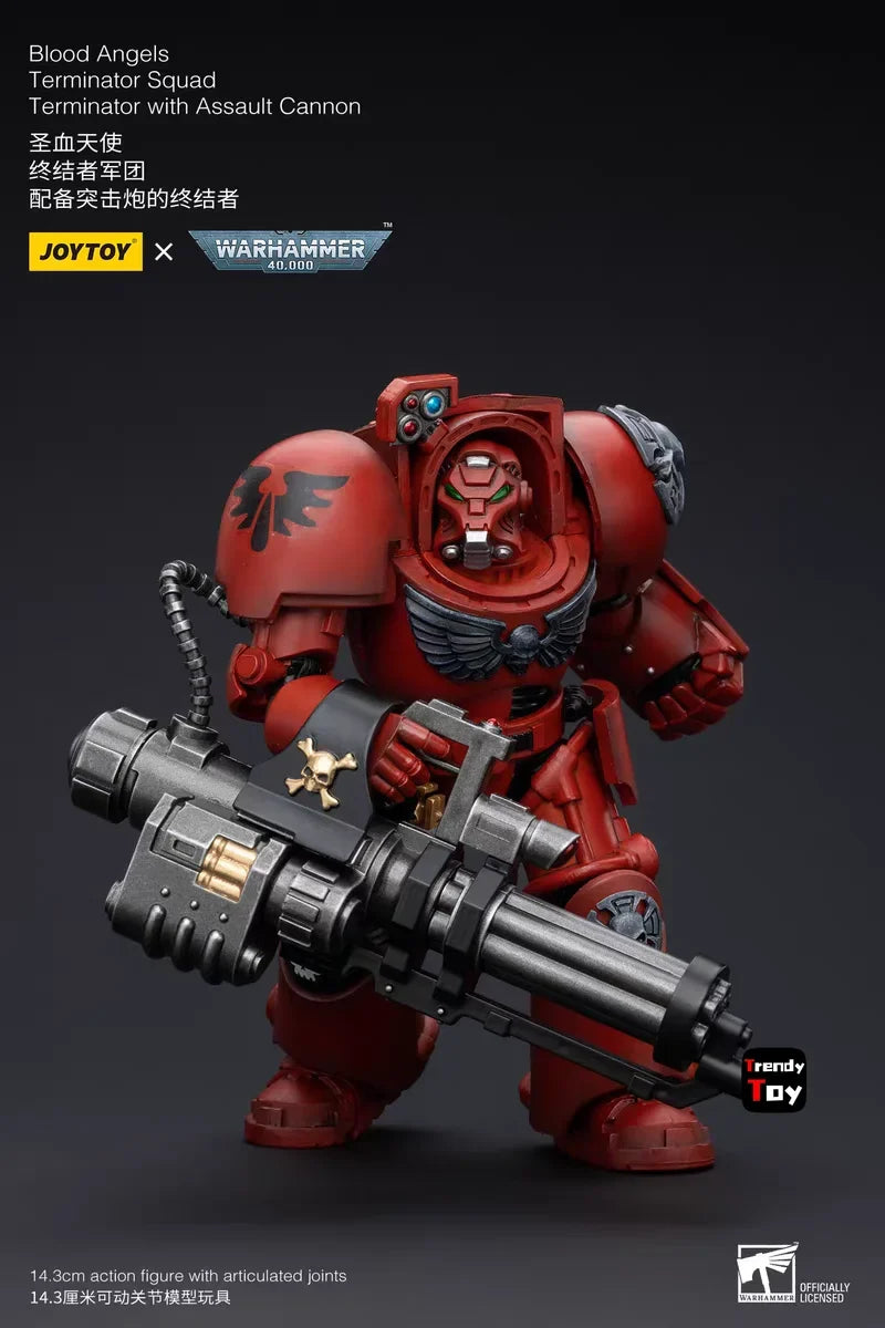 【JOYTOY】Warhammer 40K Blood Angels Terminator Squad 1/18 Action Figure Model Toy
