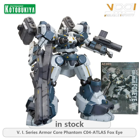 KOTOBUKIYA Original V. I. Series Armor Core Phantom C04-ATLAS Fox Eye Anime Action Figure Assembly Model Toys Gifts for Boys