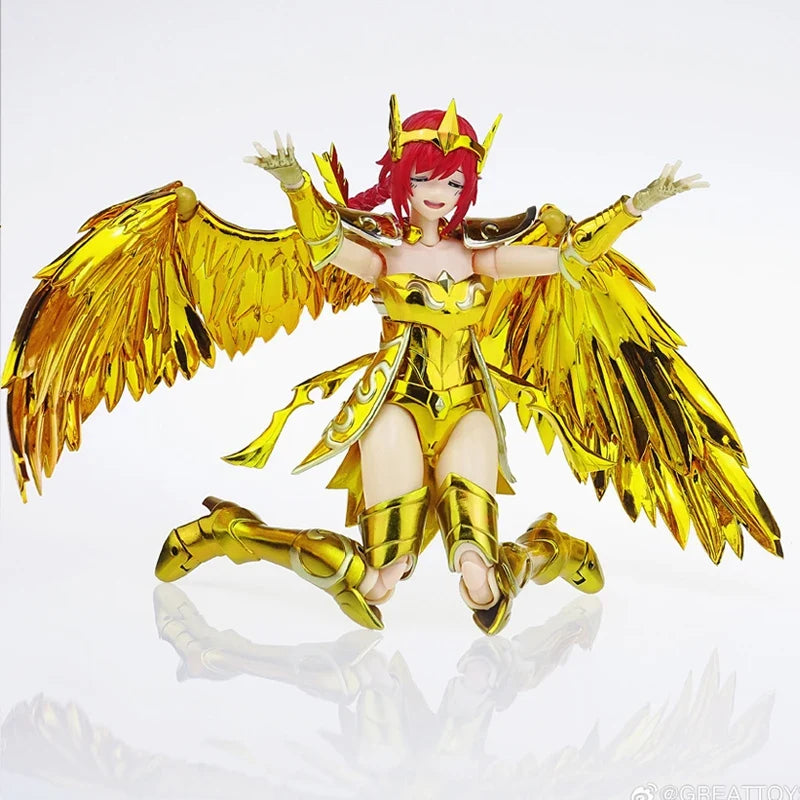 Great Toys/GT Saint Seiya Myth Cloth EX Sagittarius Yvette Holy Contract Female Zodiac Knights of Action Figure Model In Stock