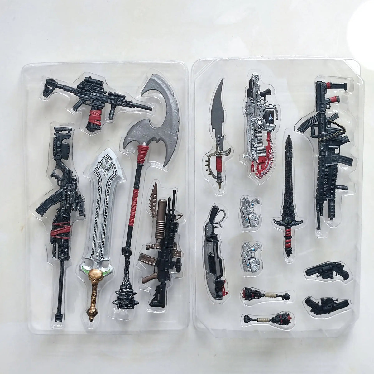 Toy Weapons Accessory Deluxe Pack 4.0 Version for 7" Action Figure