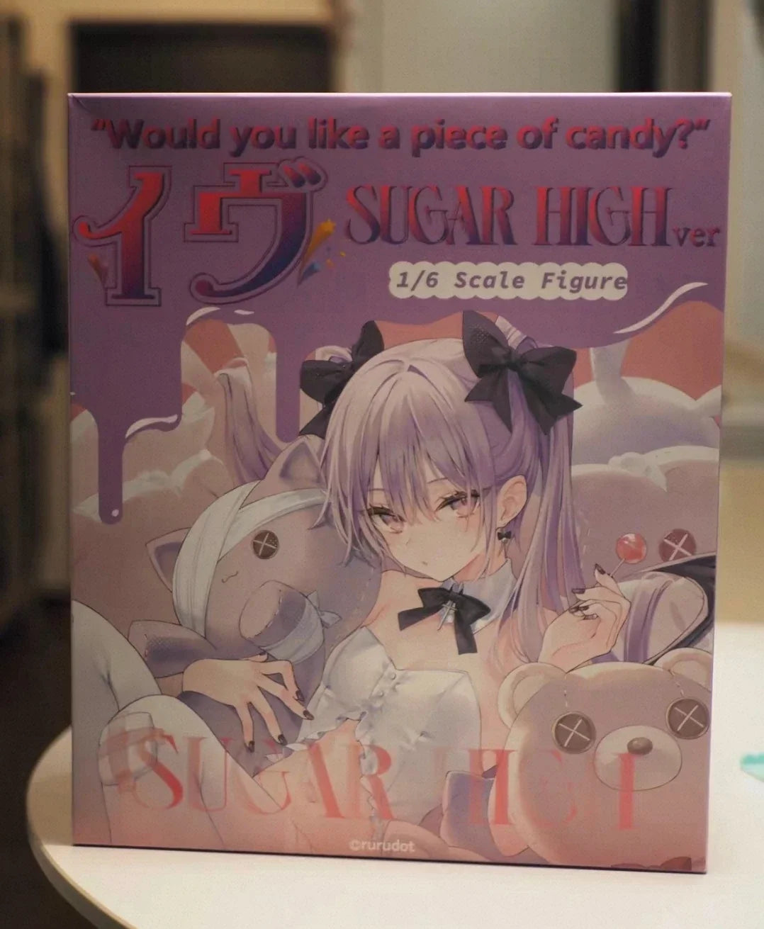 In Stock Lim Land Eve High Sugar Edition Rurudo Original Painting 1/6 Beautiful Girl Figure Model Ornaments Collection Toy Gif