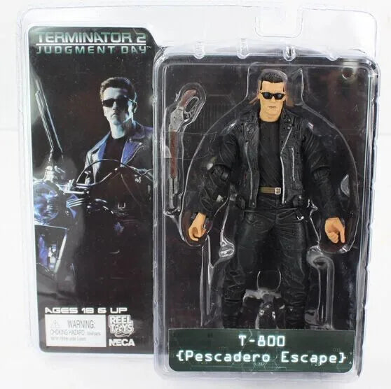 NECA The Terminator T-800 T-1000 Endoskeleton Collection Action Figure PVC Model Toy Doll Figurals Gift