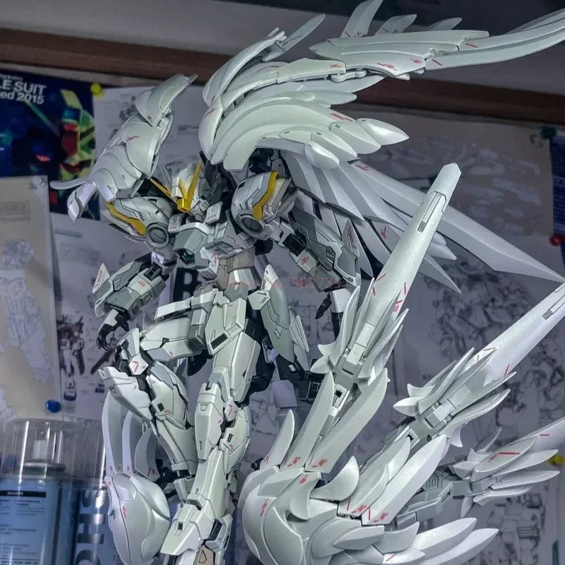 Sale Mg 1/100 Daban 8827 Snow White Prelude Fix Model Kit Xxxg-00ysw Wings Assembly Action Figures Plastic Model Custom Toys