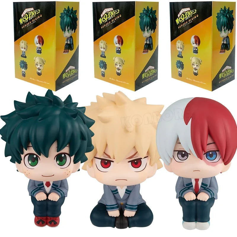 My Hero Academia Hado Nejire Anime Figure Boku no Hero Midoriya Izuku/Bakugo Katsuki/Asui Tsuyu Action Figure Model Doll Toys