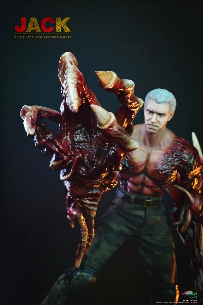 New In Stock 1/12 Scale By Art Resident Evil Major Jack Krauser Articulated Figure Collection Decoration Model Toy Gifts