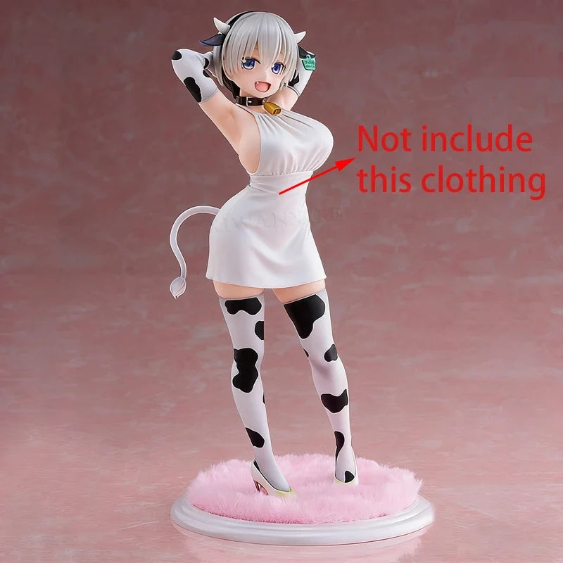 27cm PINKMANGO Shisuta-erufu By Sorananiiro Anime Girl Figure Nun Elf Action Figure Tsuki Uzaki Figurine Model Doll Toys Gifts