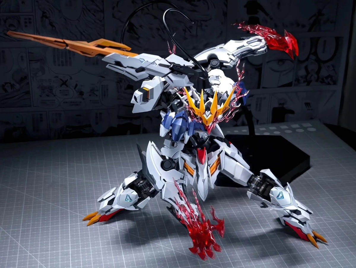 Wolf Model Barbatos Assembly Model Kit 1/100 Wolf Technology Alloy Skeleton Action Figure Doll Statue Collection Model Toys Gift