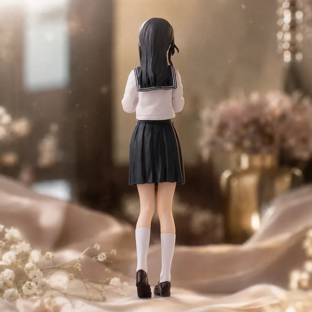 1pc 18cm/7.09in Anime Girl Figure PVC Statue Action Figure Collectible Model Desktop Ornament Car Decoration Display Toys Gifts