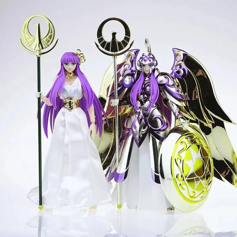 IN STOCK MST Model Saint Seiya Myth Cloth Athena Saori God Cloth with Casual Cloth Action Figure Knights of The Zodiac Toys Gift
