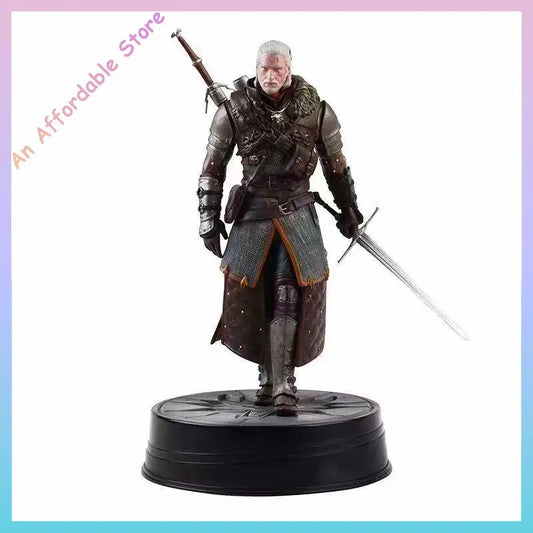 24cm  3: Wild Hunt Geralt Of Rivia Action Figure Toys Game Figurinepvc Collection Model Ornaments Gift For Children