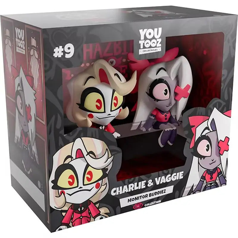 Official Hazbin Hotel Alastor & Characters Figure Set Official Youtooz Collectible Action Figures Toy for Fans