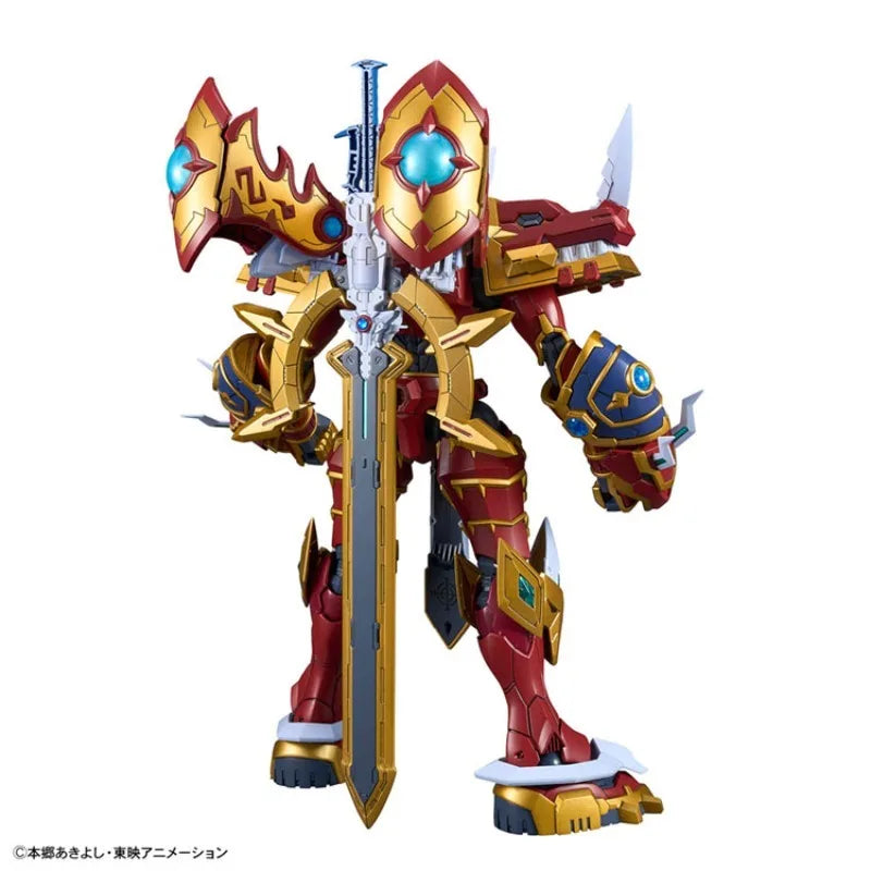 Bandai Original Digimon Adventure Anime Figure-rise Standard FRS KAISERGREYMON Action Figure Assembly Toys Gifts for Children