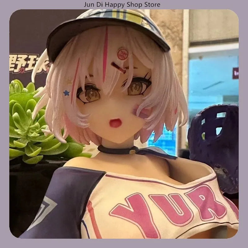 19Cm Baseball Girl Anime Figure Model Statue Desktop Decoration Ornament Collection Gift For Anime Fans Collectible Display Toy