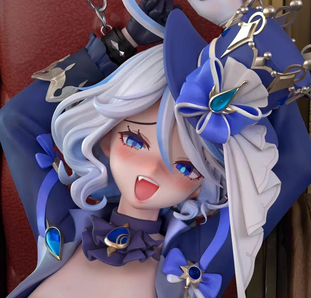 【Presale】Genshin Impact Action Figurals Furina Game Character Sculpture Anime Statue Figures Cartoon Collectible Model Toy