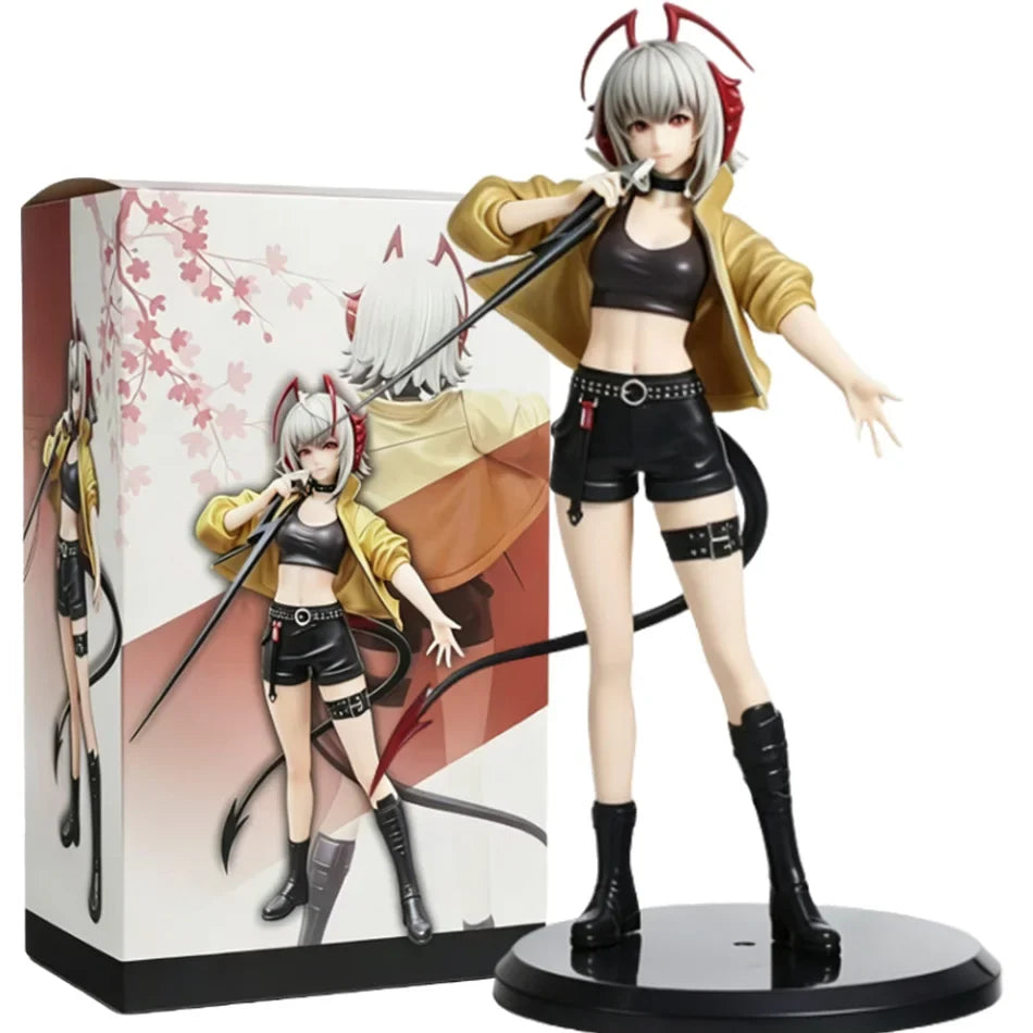 Arknightsed W Figurine CanNot Wait For Ver. 22cm Anime Figure W Visha Dell PVC Action Figure Collection Model Doll Gift