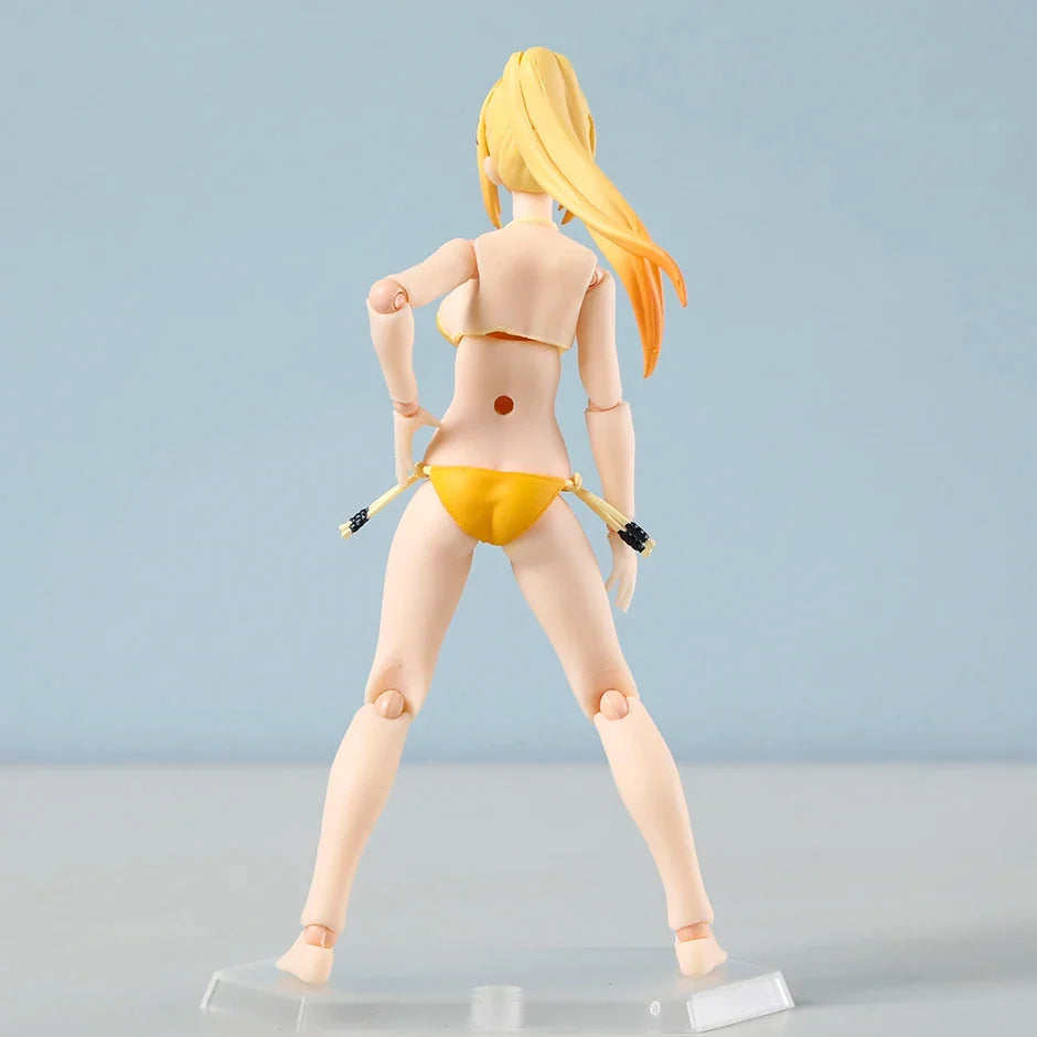 figma Darkness Swimsuit ver. EX-065 PVC Action Figure Model Doll Toy Colletible Figurals