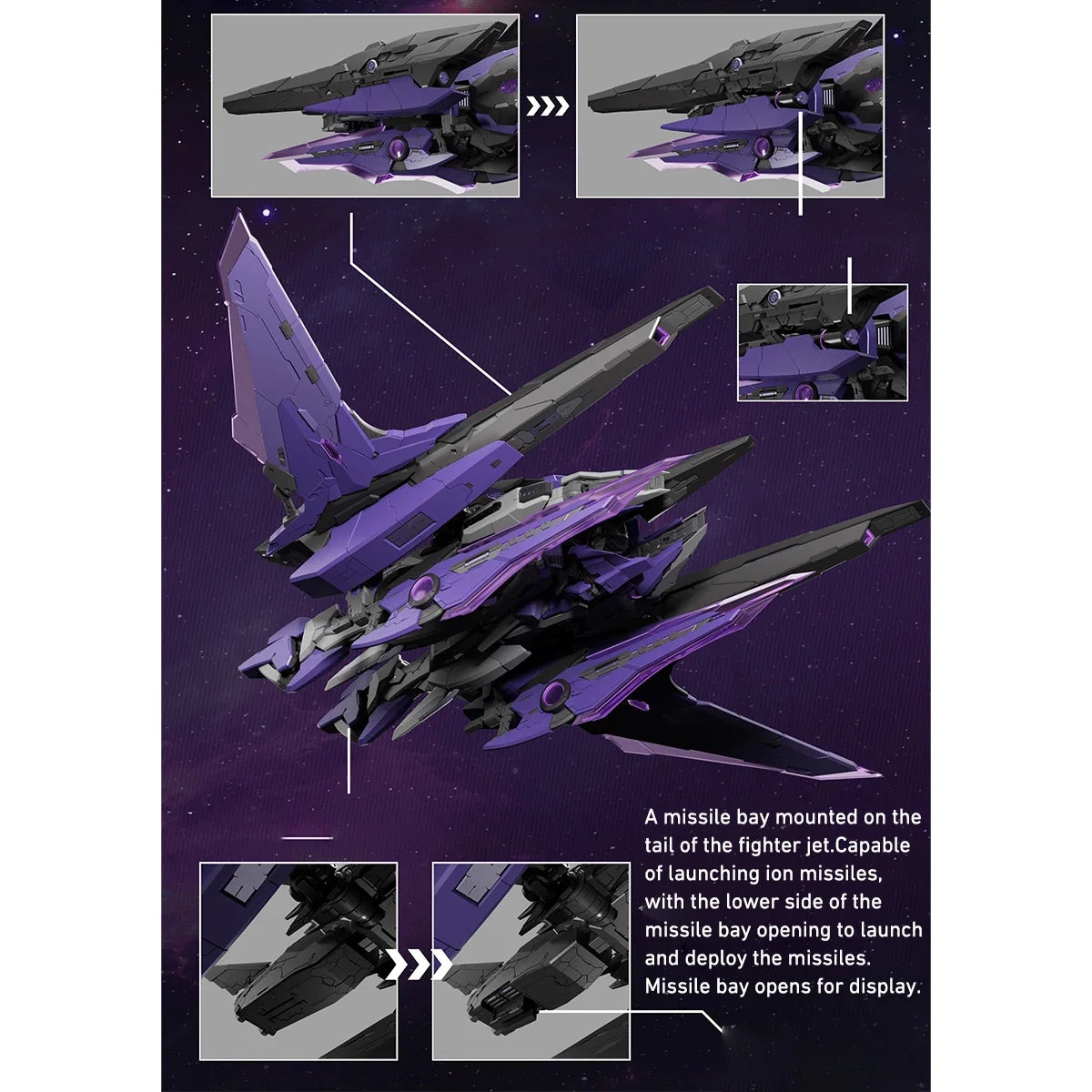HIPLAY Iron Toys Frame Series STAR ABYSS Alloy Skeleton 1/100 Scale Model Kit
