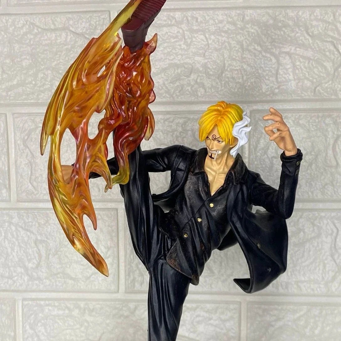 Anime One Piece Figure Sanji Figures 30cm PVC GK Statue Action Figures Collection Model Toys For Children Gifts