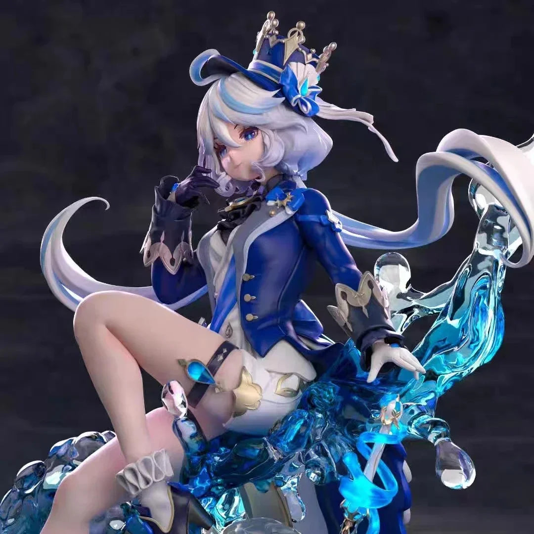 【Presale】Genshin Impact Action Figurals Furina Game Character Sculpture Anime Statue Figures Cartoon Collectible Model Toy