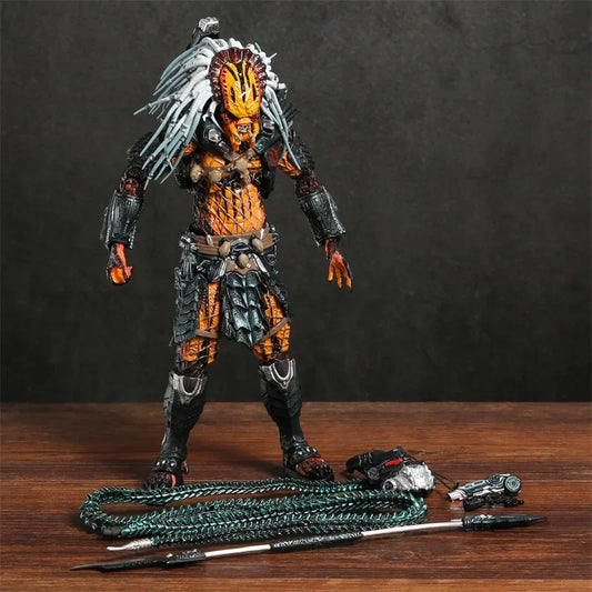 NECA Predator Clan Leader 7 Inches Action Figure with Accessories Model Toy