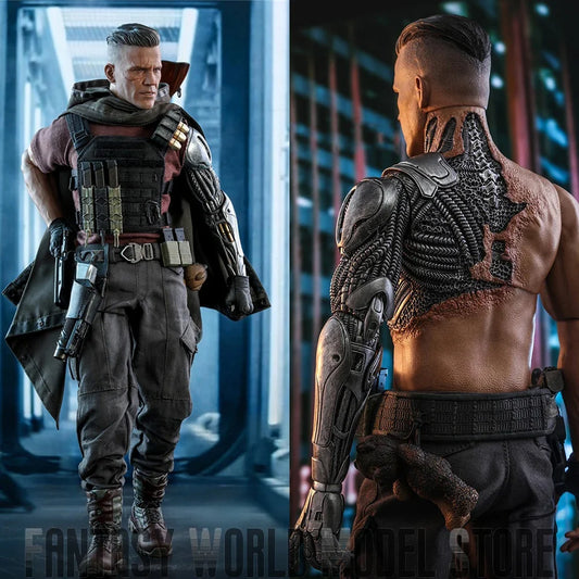 In Stock Hot Toys MMS583 1/6 Scale Male Soldier Josh James Brolin Cable Nathan 12'' Full Set Collectible Action Figure Model