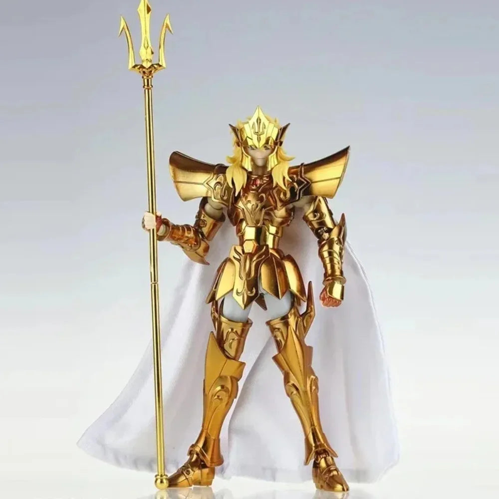 in Stock JM.MST Saint Seiya Myth Cloth EXM/EX Metal Poseidon with Casual Wear Gold Knights The Zodiac Anime Action Figure Toys