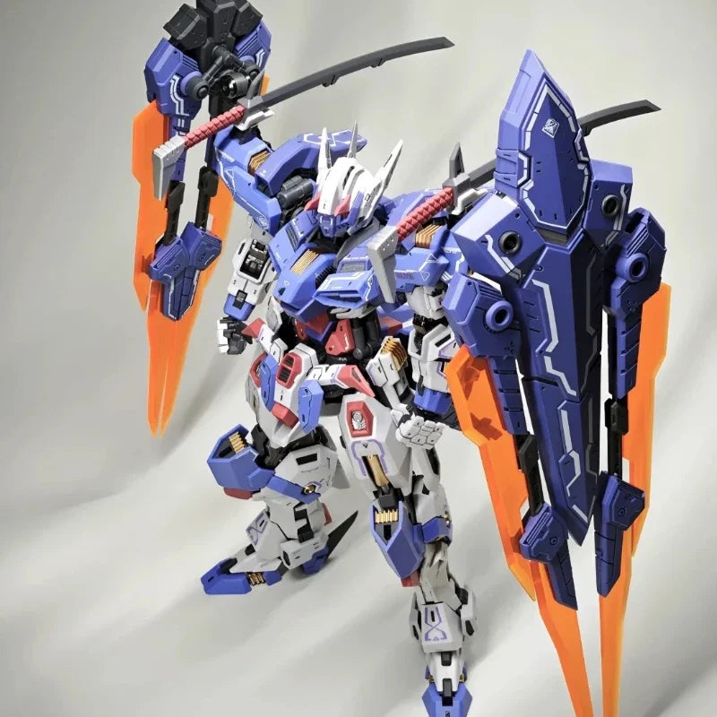 Original Holographic Translucent Valkyrie Assembly Model Action Figures Mecha Scp Process Toys Desktop Ornament Collectable Gift