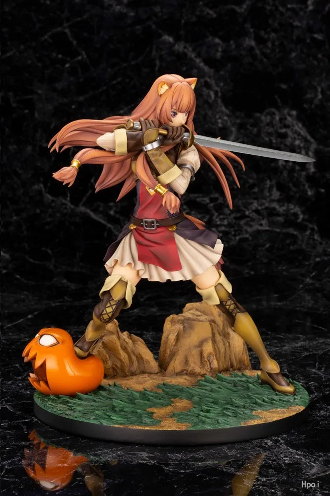 【TM】 KOTOBUKIYA The Rising of The Shield Hero Raphtalia 1/7 Action Figures Models Toys Gifts Collection Ornaments