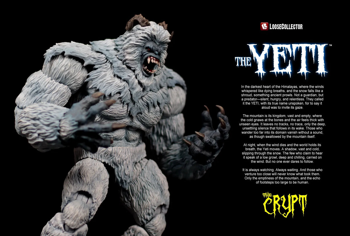 【Ready Stock】 Original LC Studio Yeti Bigfoot Skookum Figure Model Toy Toy Gift Collection