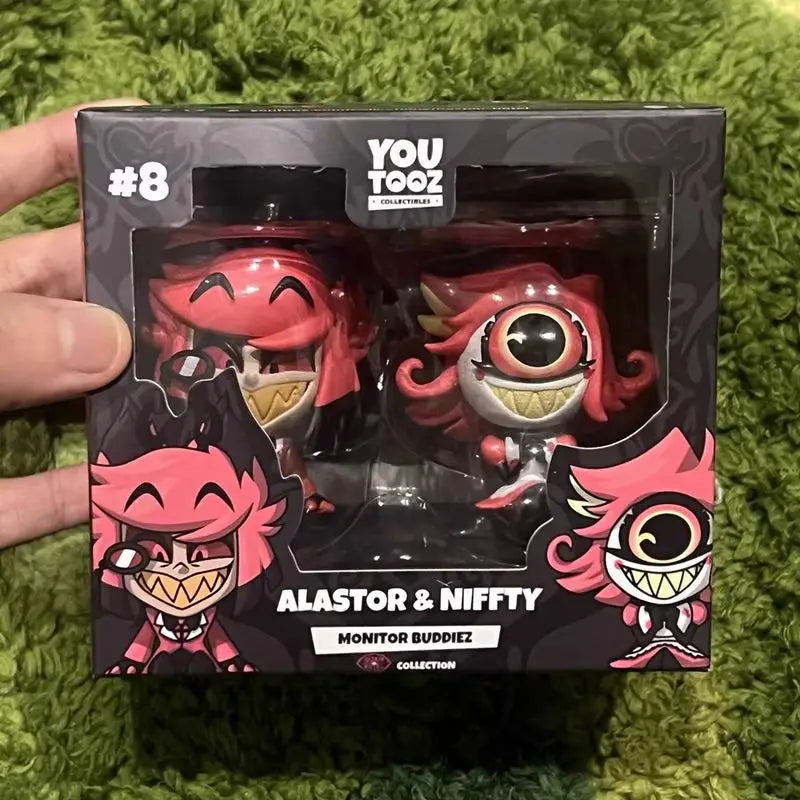 Official Hazbin Hotel Alastor & Characters Figure Set Official Youtooz Collectible Action Figures Toy for Fans