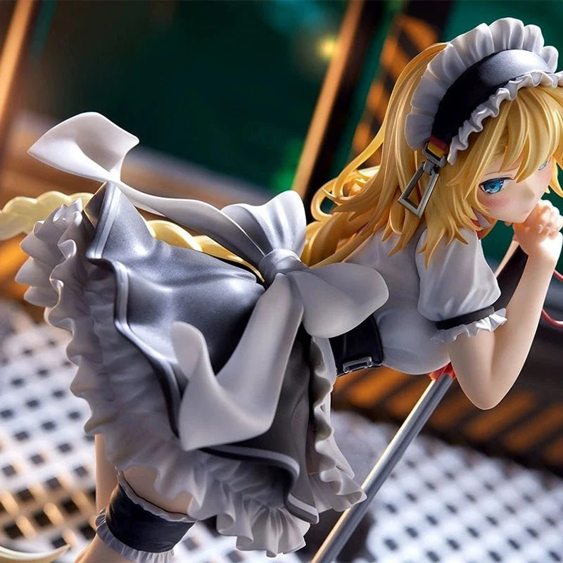Girls Frontline G36 Maid Figure Anime Figurine PVC Desk Decor PC Case Car Dashboard Display Gift For Collectors Teens Gamers