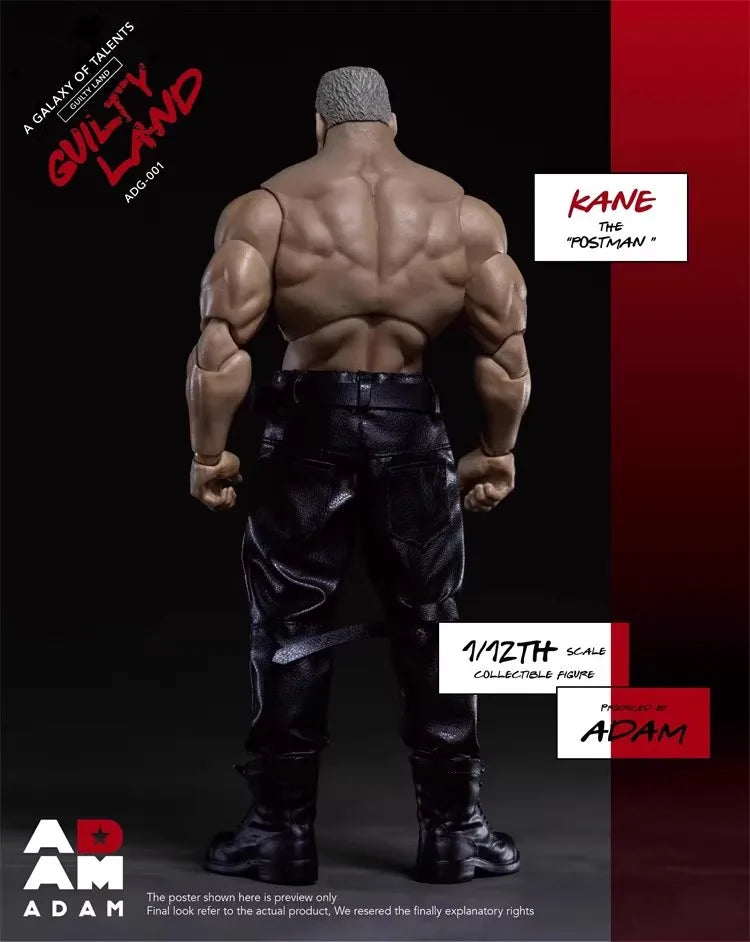 MUFF ADAM ADG-001 1/12 Soldier Postman Kane Full Set 6'' Action Figure Model Toy In Stock