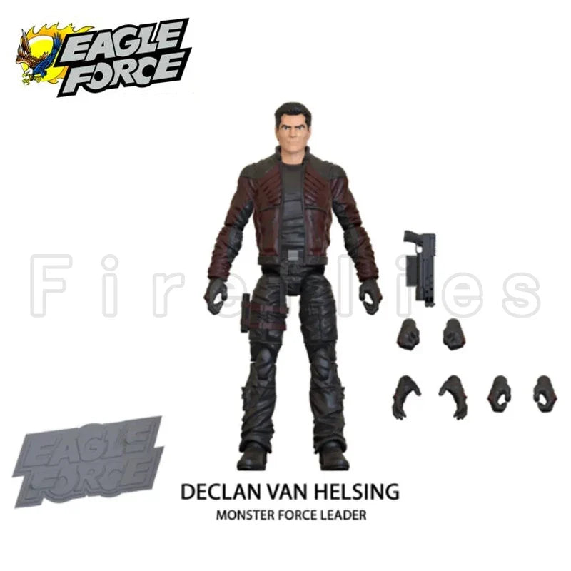 4inches Eagle Force Action Figure 40th Anniversary Wave 5 Figures Anime Collection Movie Model For Gift
