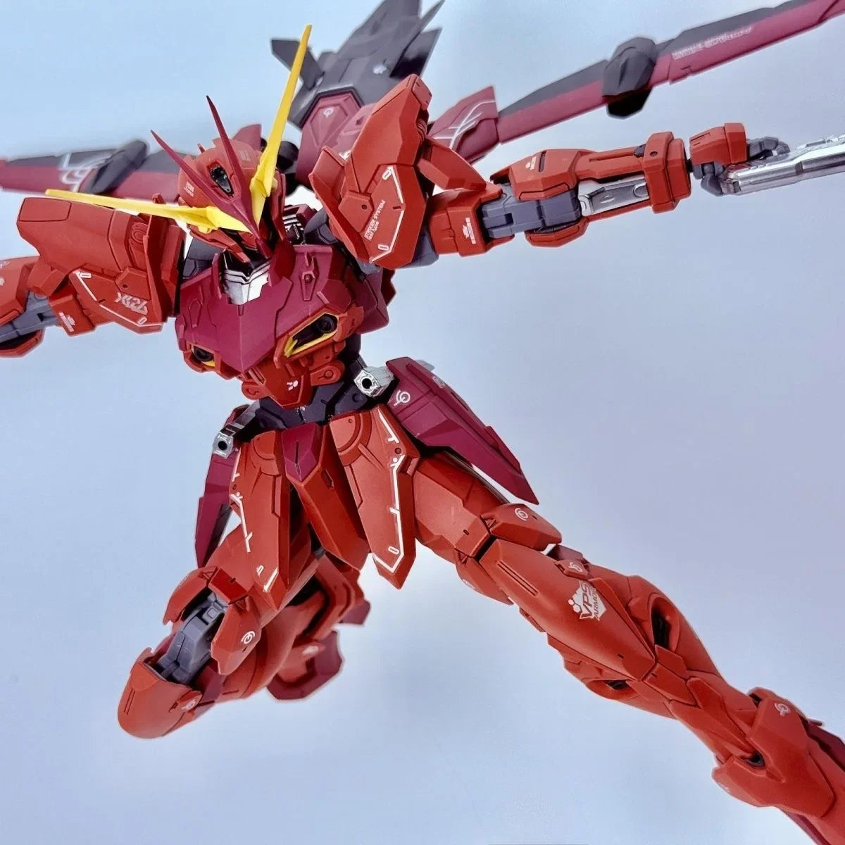 MENGHU Model  MG 1/100 PB ZGMF-X12A Testament red RGX-00 Assembly Model Kits  Anime Action Figure Robot Plastic Model Toys